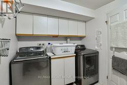 Laundry room in basement. - 