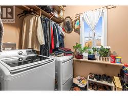 Laundry in walk-in closet - 