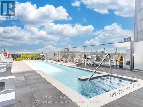 304 - 170 Bayview Avenue, Toronto, ON - Outdoor With In Ground Pool With View