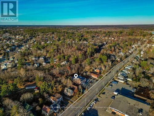 Aerial with Pin - 24 William Street, Parry Sound, ON 