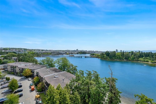 206-103 Gorge Rd East, Victoria, BC - Outdoor With Body Of Water With View