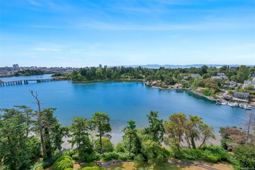 206-103 Gorge Rd East, Victoria, BC - Outdoor With Body Of Water With View
