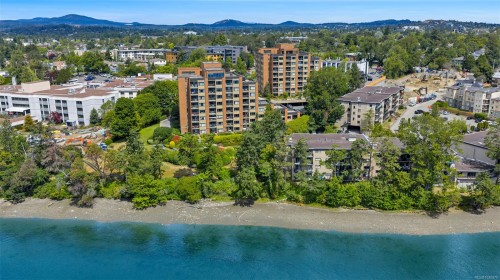 206-103 Gorge Rd East, Victoria, BC - Outdoor With Body Of Water With View