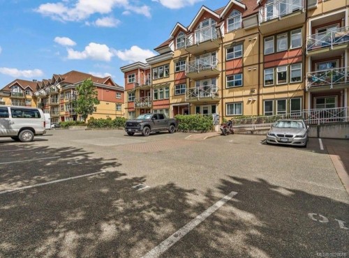 210-655 Goldstream Ave, Langford, BC - Outdoor With Balcony With Facade