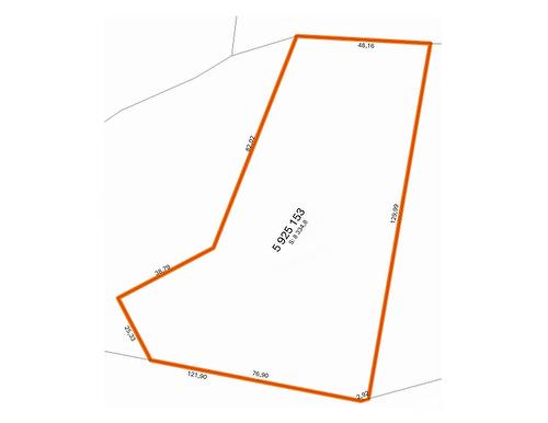 Plan (croquis) - Ch. Du Belvédère, Grenville-Sur-La-Rouge, QC 