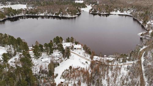 Photo aérienne - 150 Ch. Papp, Rivière-Rouge, QC - Outdoor With Body Of Water With View