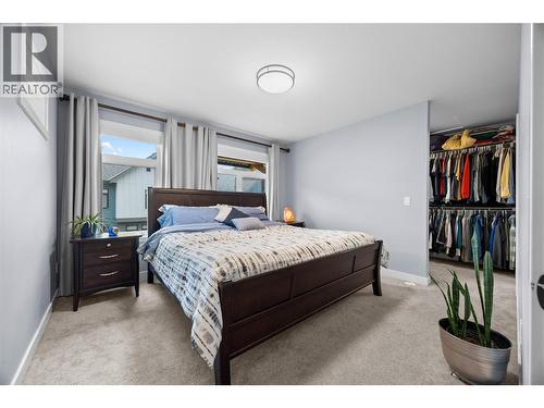 Primary Bedroom- 2nd floor - 1435 Cara Glen Court Unit# 119, Kelowna, BC - Indoor Photo Showing Bedroom