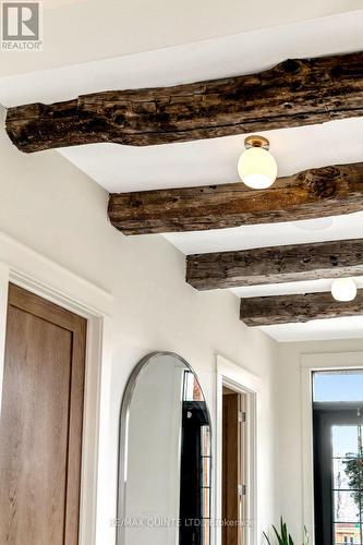Foyer wood beams - 88 Bridge Street, Prince Edward County (Picton Ward), ON - Indoor Photo Showing Other Room