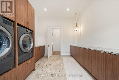 Laundry Room with ample storage - 88 Bridge Street, Prince Edward County (Picton Ward), ON - Indoor Photo Showing Laundry Room