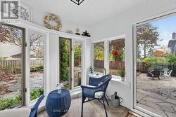 4-season views of the back-yard oasis. - 