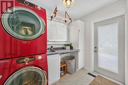 Laundry room with separate entrance. - 