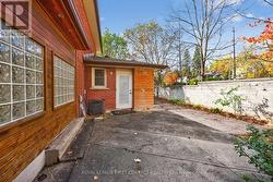 View from back yard towards laundryroom entrance - 
