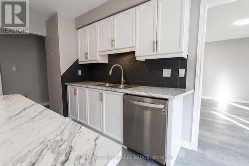 25 Bevan Crescent, Ajax, ON - Indoor Photo Showing Kitchen With Double Sink