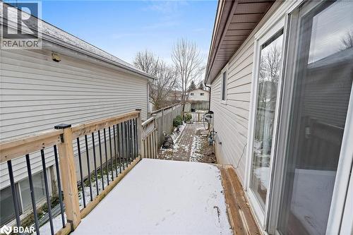 View of balcony - 16 Bush Street, Collingwood, ON - Outdoor With Exterior