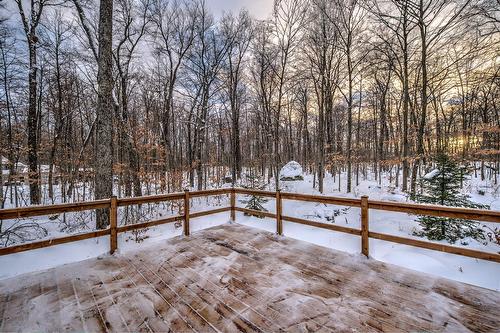 Patio - 1620 Rue Des Tangaras, Prévost, QC - Outdoor With View