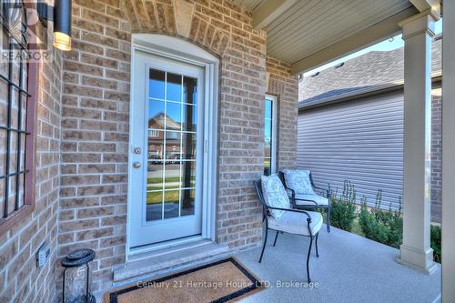 Welcoming covered front porch - 394 Hummel Crescent, Fort Erie (Lakeshore), ON - Outdoor With Deck Patio Veranda With Exterior