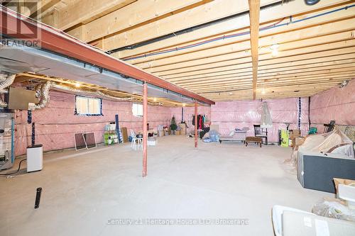 Unfinished basement with rough-in for a bathroom - 394 Hummel Crescent, Fort Erie (Lakeshore), ON - Indoor Photo Showing Basement