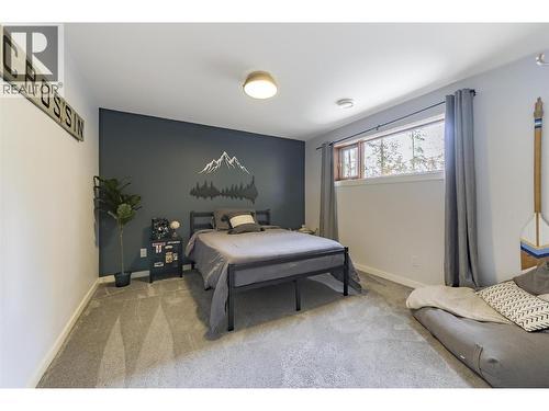 Downstairs bedroom 2 - 3153 Hall Road, Kelowna, BC - Indoor Photo Showing Bedroom
