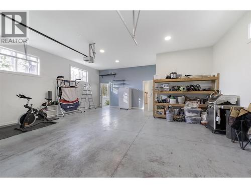Potential secondary suite/Workshop - 3153 Hall Road, Kelowna, BC - Indoor Photo Showing Gym Room