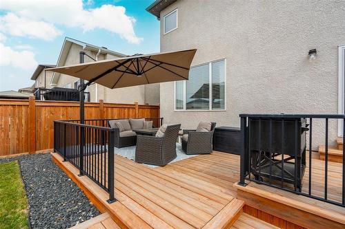 319 Tanager Trail, Winnipeg, MB - Outdoor With Deck Patio Veranda With Exterior