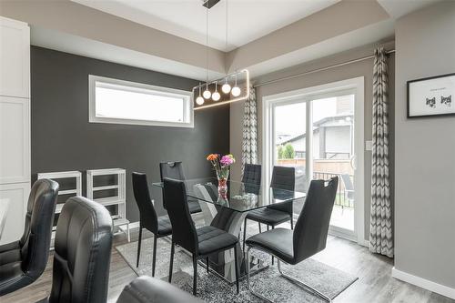 319 Tanager Trail, Winnipeg, MB - Indoor Photo Showing Dining Room