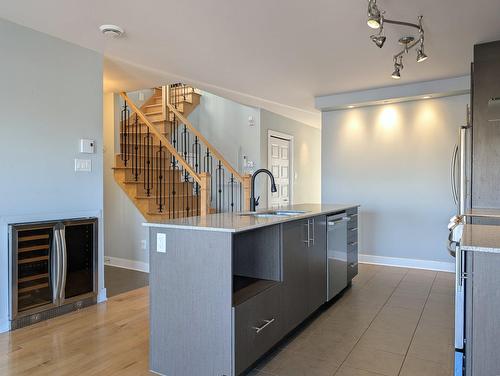 Cuisine - 308-7220 21E Avenue, Montréal (Villeray/Saint-Michel/Parc-Extension), QC - Indoor Photo Showing Kitchen With Upgraded Kitchen