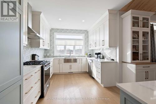 1644 Sugar Stick Drive, Cornwall, ON - Indoor Photo Showing Kitchen With Upgraded Kitchen