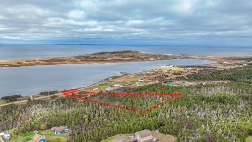 Photo aérienne - Ch. Principal, Grosse-Île, QC 