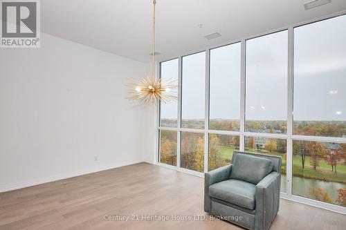 dining room view (pond) - 1001 - 7711 Green Vista Gate, Niagara Falls (Oldfield), ON - Indoor Photo Showing Other Room
