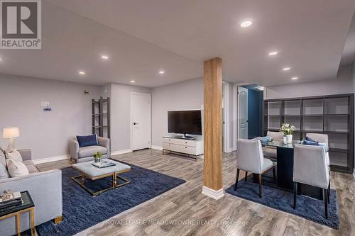 Lower - 462 Kingsleigh Court, Milton, ON - Indoor Photo Showing Living Room
