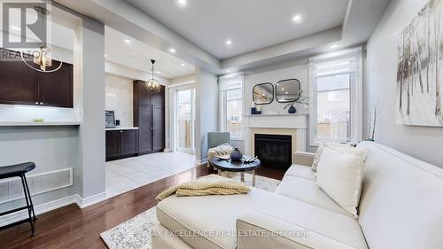 25 Vinewood Road, Caledon, ON - Indoor Photo Showing Living Room With Fireplace