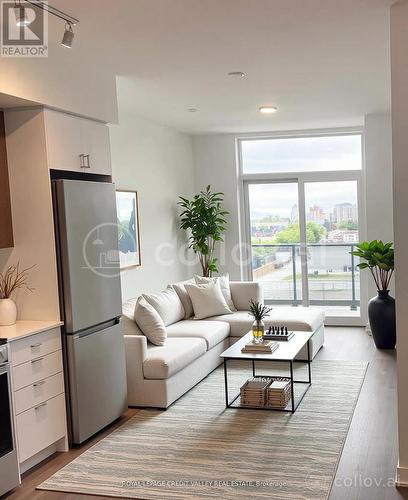 436 - 5105 Hurontario Street E, Mississauga, ON - Indoor Photo Showing Living Room