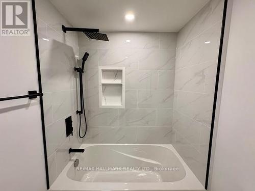 Soaker Tub, Rainshower head + Wand - Main Floor/Apt#1 - 1700 Gerrard Street, Toronto, ON - Indoor Photo Showing Bathroom