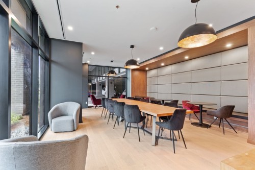 Salle communautaire - 904-5905 Boul. Du Quartier, Brossard, QC - Indoor Photo Showing Dining Room