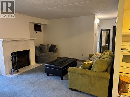 204 463 Pendygrasse Road, Saskatoon, SK - Indoor Photo Showing Living Room With Fireplace