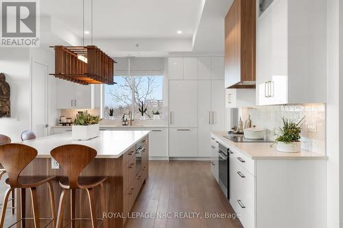 601 - 77 Yates Street, St. Catharines (Downtown), ON - Indoor Photo Showing Kitchen With Upgraded Kitchen