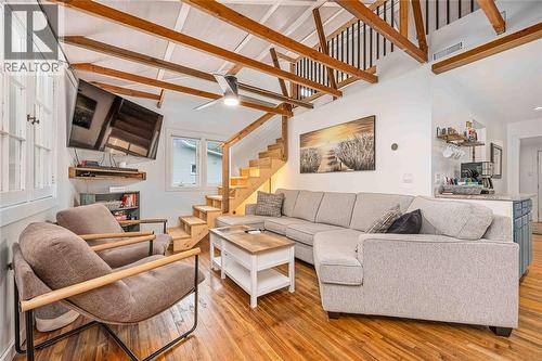 7790 Gallie Street, Plympton-Wyoming, ON - Indoor Photo Showing Living Room With Fireplace