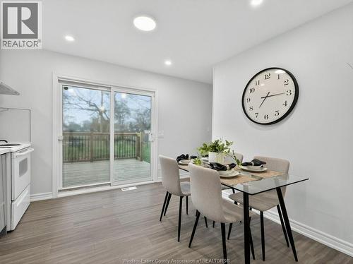 1815 Westminster Boulevard, Windsor, ON - Indoor Photo Showing Dining Room