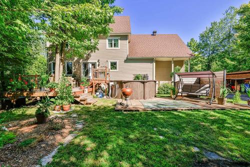 Backyard - 1209 Rue Mathieu, Prévost, QC - Outdoor With Deck Patio Veranda
