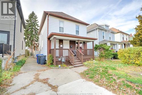 1143 Langlois, Windsor, ON - Outdoor With Deck Patio Veranda With Facade