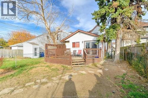 1143 Langlois, Windsor, ON - Outdoor With Deck Patio Veranda