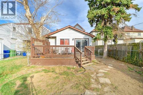 1143 Langlois, Windsor, ON - Outdoor With Deck Patio Veranda
