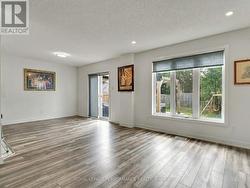 Photo edited to show open space of living room/din - 