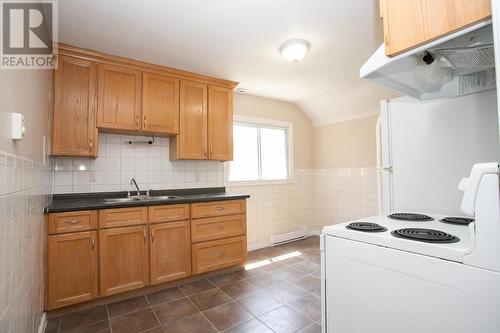 84 Wallace Ter, Sault Ste. Marie, ON - Indoor Photo Showing Kitchen With Double Sink