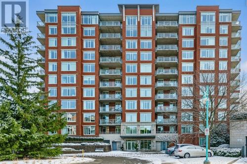 704 - 136 Darlington Private, Ottawa, ON - Outdoor With Balcony With Facade