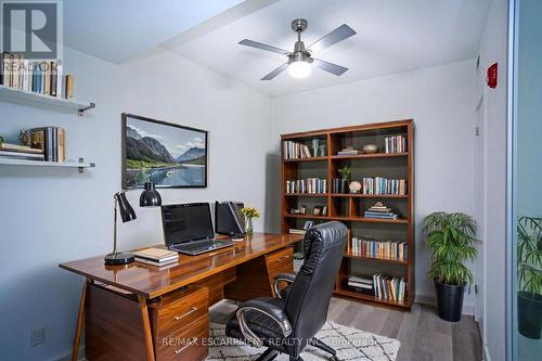 VIRTUALLY STAGED - C301 - 5260 Dundas Street, Burlington, ON - Indoor Photo Showing Office