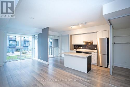 C301 - 5260 Dundas Street, Burlington, ON - Indoor Photo Showing Kitchen With Stainless Steel Kitchen