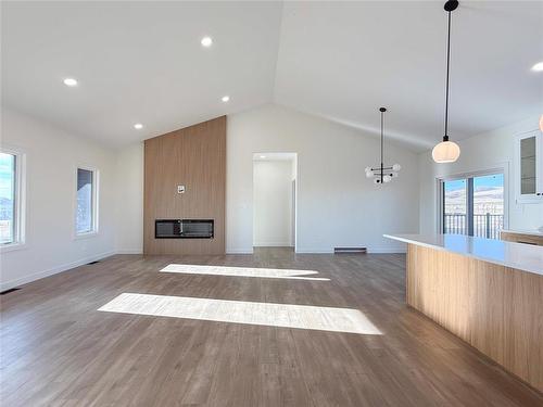 23 Silky Way, Brandon, MB - Indoor With Fireplace