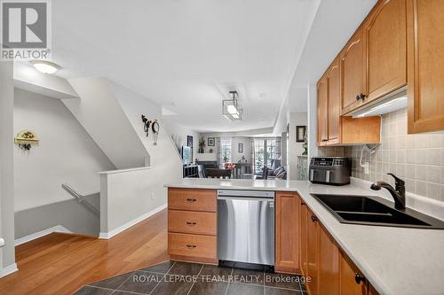 144 Berrigan Drive, Ottawa, ON - Indoor Photo Showing Kitchen With Double Sink