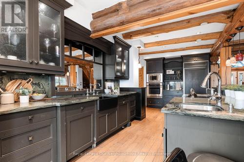 3741 Lakeshore Road E, Clarington, ON - Indoor Photo Showing Kitchen With Double Sink